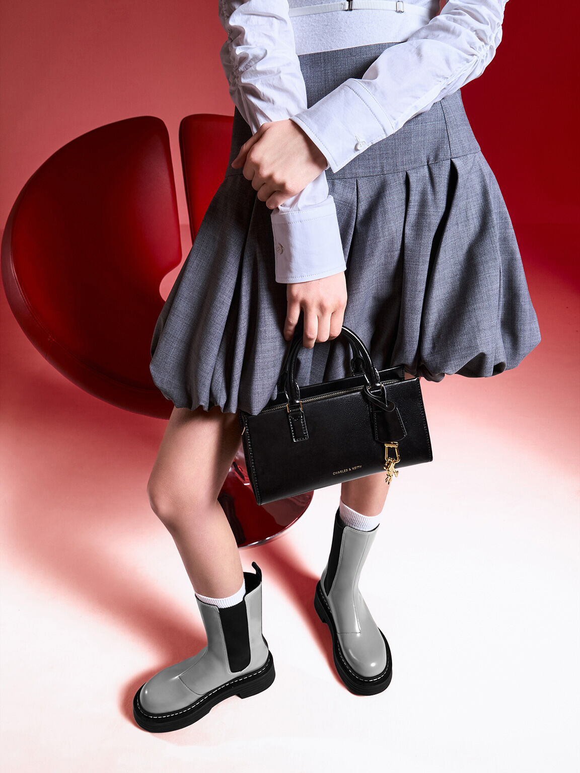 CHARLES & KEITH Mini Kerry Tote Bag