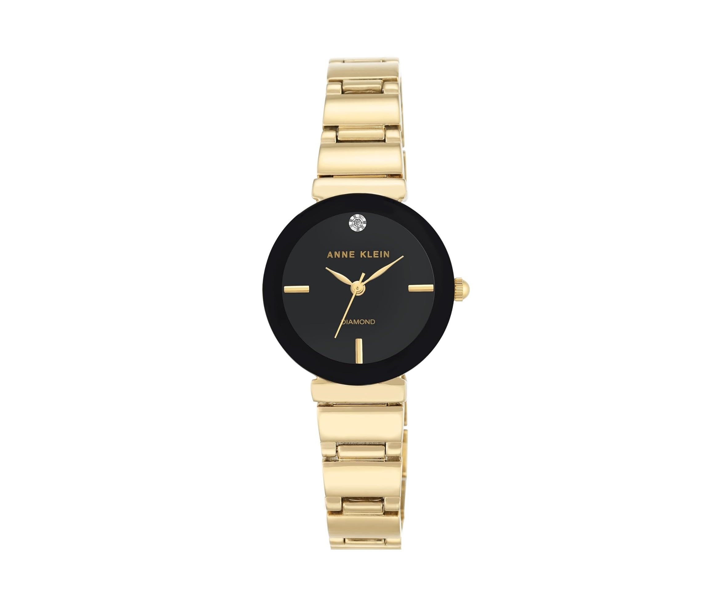 Anne Klein Women's Genuine Diamond Dial Bracelet Watch