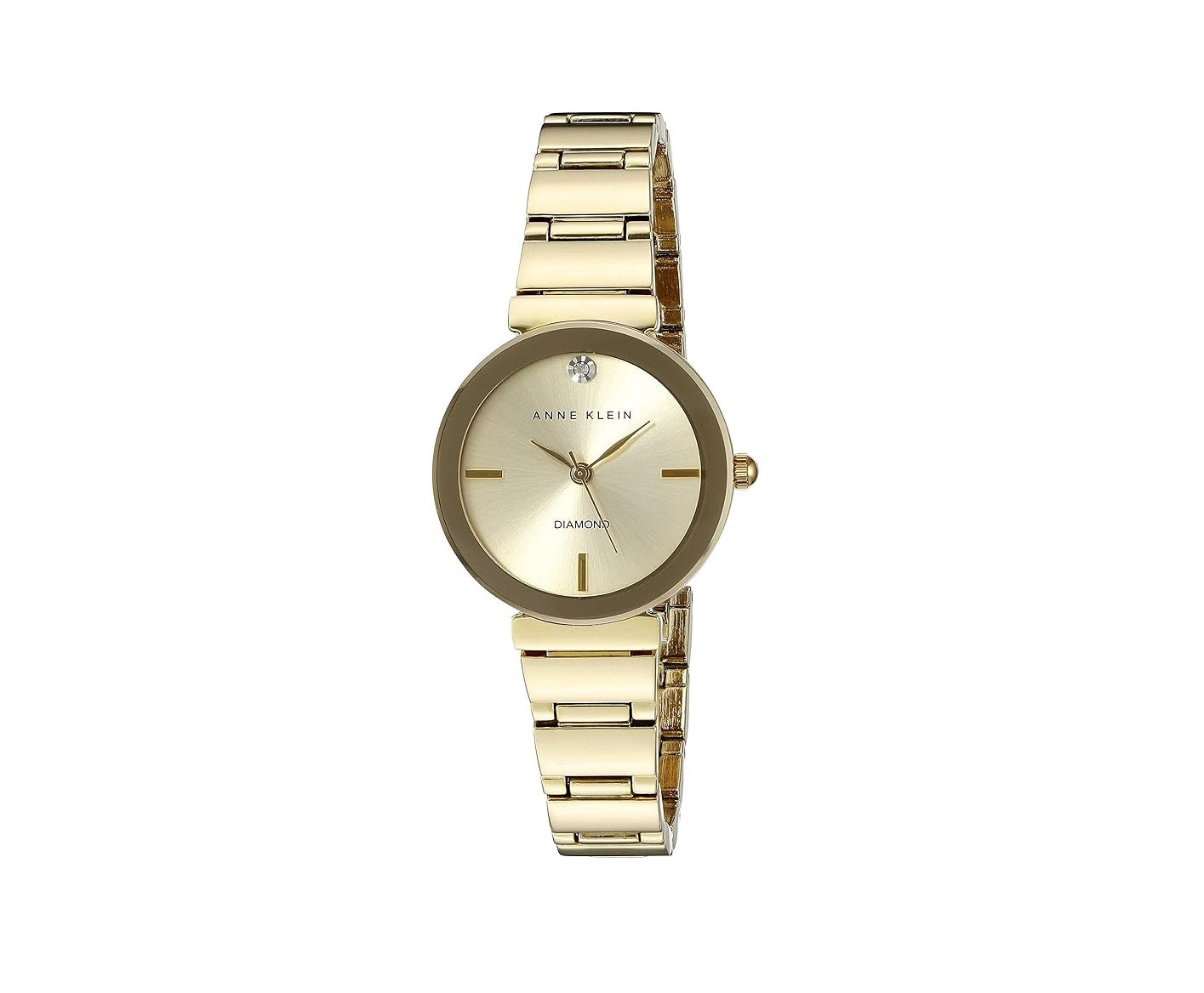 Anne Klein Women's Genuine Diamond Dial Bracelet Watch