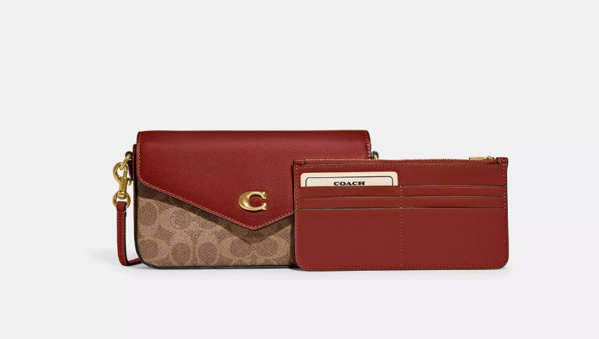 Coach Wyn Crossbody Bag In Signature Canva