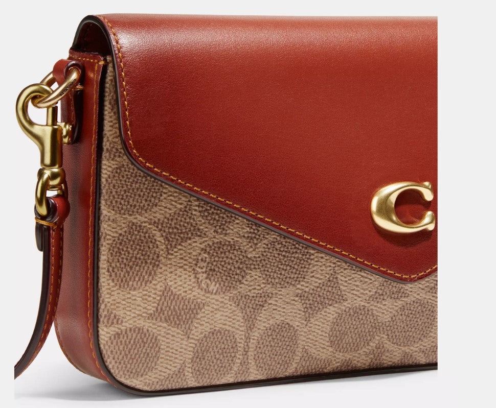 Coach Wyn Crossbody Bag In Signature Canva