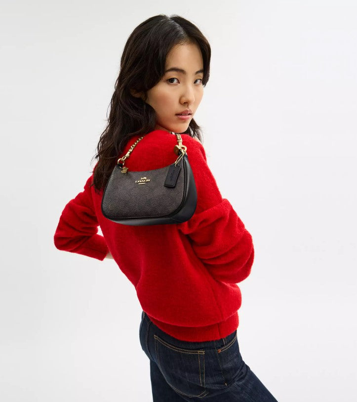 COACH Teri Mini Crossbody Bag In Signature Canvas [Pre-Order]