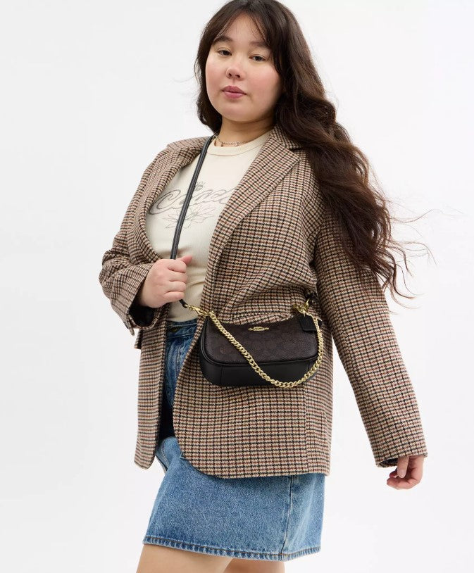 COACH Teri Mini Crossbody Bag In Signature Canvas [Pre-Order]
