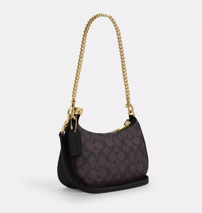 COACH Teri Mini Crossbody Bag In Signature Canvas [Pre-Order]